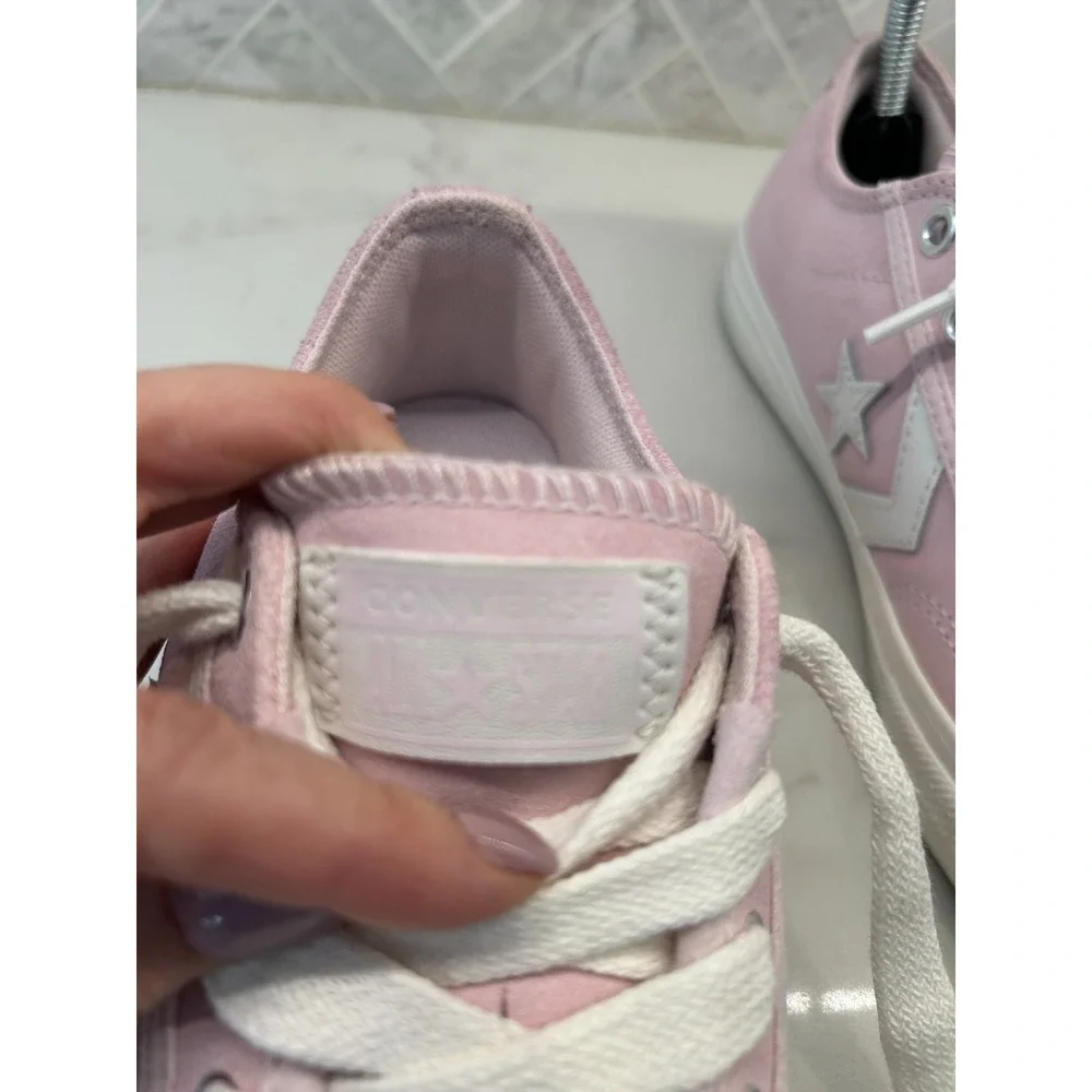 Converse Chuck Taylor All Star Player 76 Sneakers‎ Youth Kids Size 4 Pink White